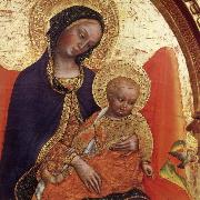 Gentile da  Fabriano Details of Madonna and child,with sts.lawrence and julian Germany oil painting artist